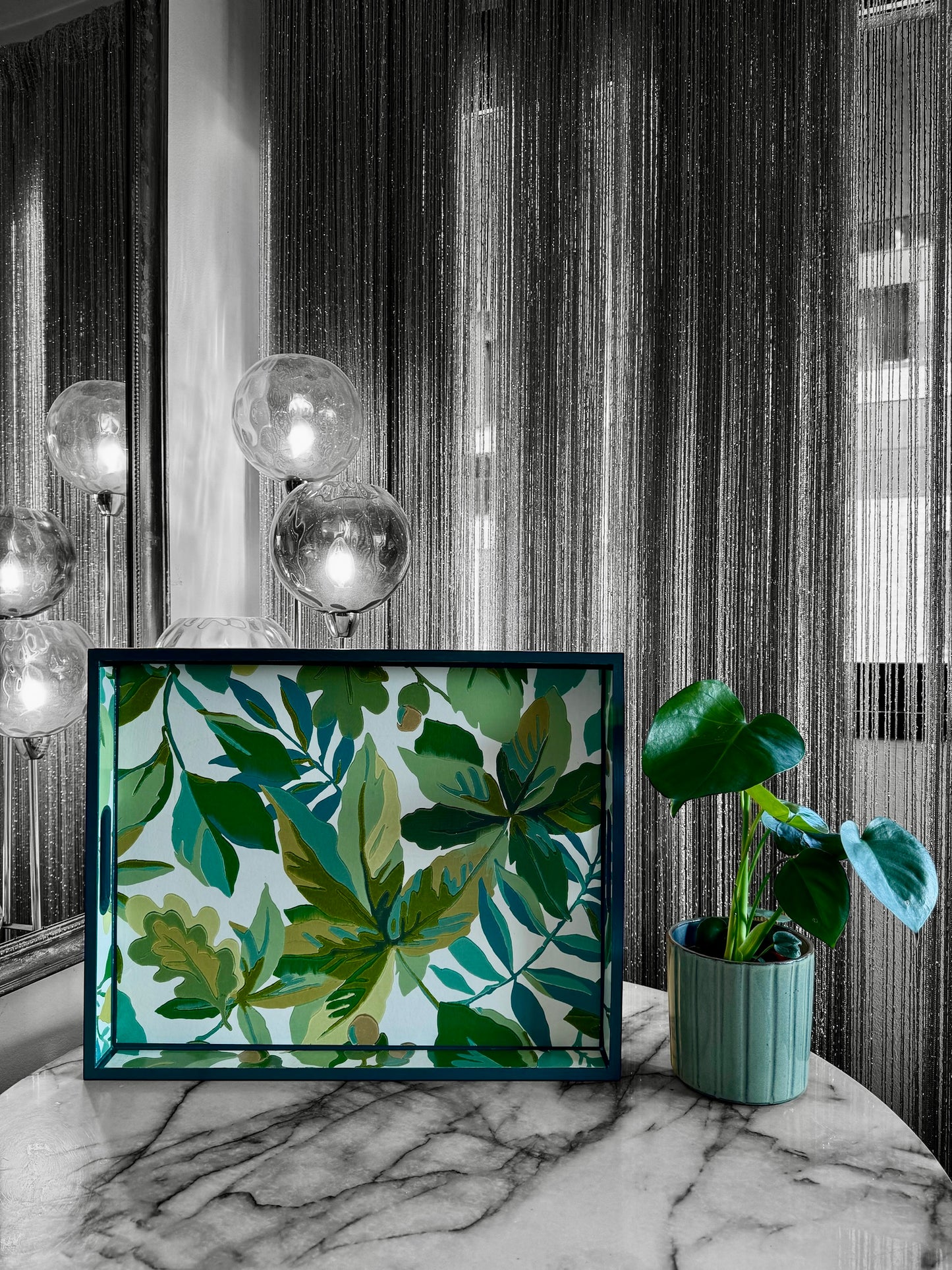 Kent - Ottoman tray available in 4 x sizes - Decoupage in Robin's Wood by Sanderson