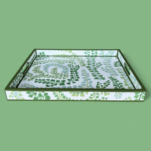 Handmade large coffee table tray,decorative tray,ottoman tray,footstool tray.Fayola by Harlequin.Handmade Beatrice Bloom London 5 X SIZES